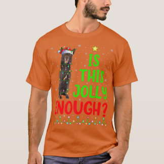 Xmas Tree Is This Jolly Enough Australian Kelpie C T-Shirt
