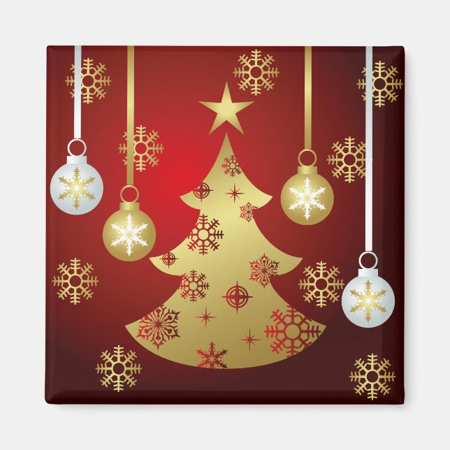 Xmas Tree Magnet (Front)