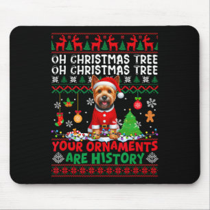 Xmas Tree Ornaments Are History Sweater Norwich Te Mouse Mat