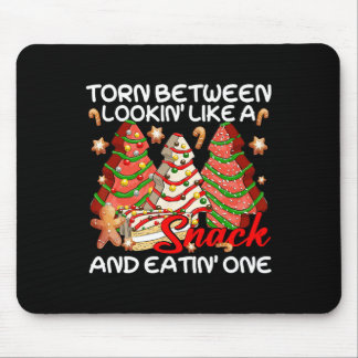 Xmas Tree Torn Between Lookin Like A Snack Cake Pa Mouse Mat