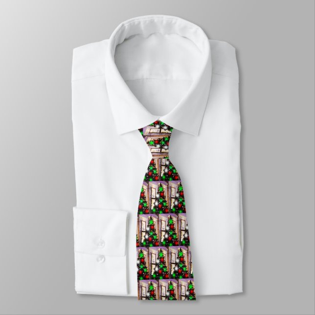 Xmas trees tie (Tied)