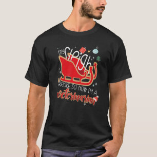 Xmas Veterinarian Vet Tech Retro Dog Cat Christma T-Shirt