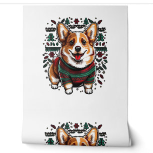 Xmas Welsh Corgi Santa on Christmas Welsh Corgi Wallpaper
