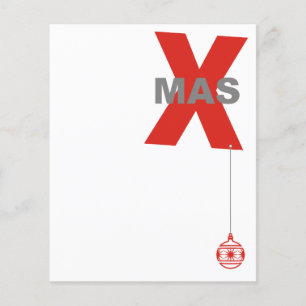 Xmas with Christmas Tree Ornament + your idea Flyer