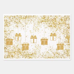 Xmas wrap wrapping paper sheet