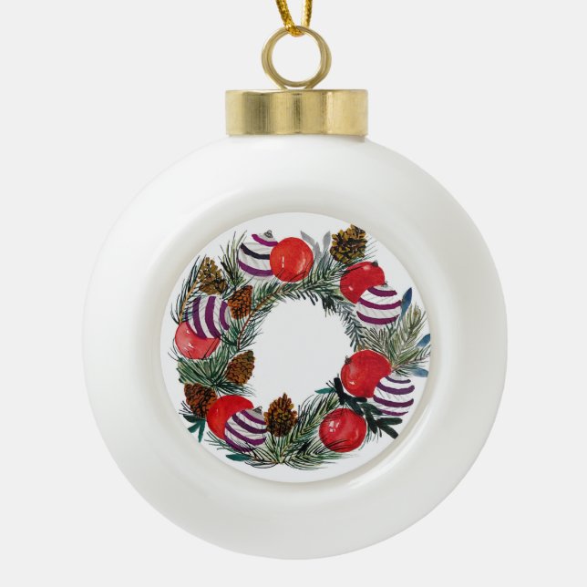 Xmas wreath ornament (Front)