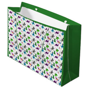 Xmasaurs Large Gift Bag
