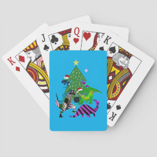 Xmasaurs Playing Cards