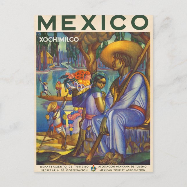 Xochimilco Postcard (Front)
