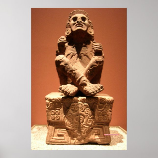 Xochipilli, Aztec God of Music Poster (Front)