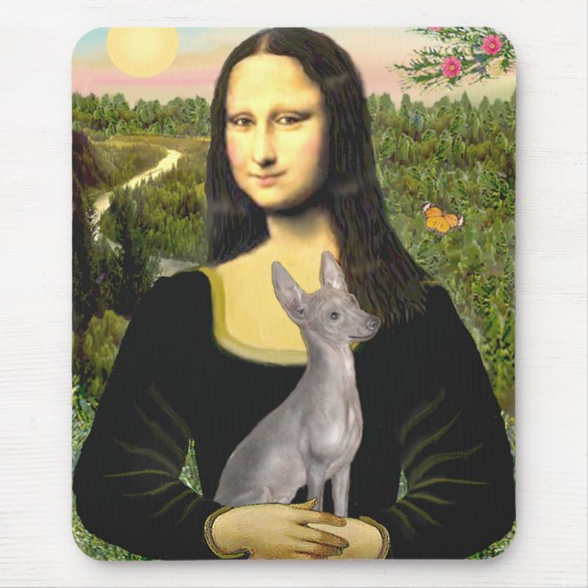 Xoloitzcuintle (Xolo) #2 - Mona Lisa Mouse Mat (Front)