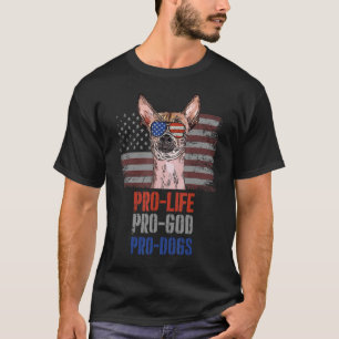 Xoloitzcuintli Pro Life Pro God Pro Dogs T-Shirt
