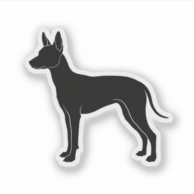 Xoloitzcuintli silhouette (Front)
