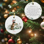 Xoloitzcuintli | Watercolor Mexican Hairless Dog  Ceramic Tree Decoration<br><div class="desc">Celebrate your love for the Xoloitzcuintli with this beautifully crafted Watercolor Mexican Hairless Dog Ceramic Ornament. Featuring an elegant, hand-painted design of the iconic Xoloitzcuintli, this ornament brings a unique blend of Mexican heritage and holiday cheer to your Christmas tree. The intricate watercolor illustration captures the dog's noble presence, adorned...</div>