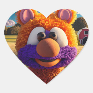 xooribous heart sticker