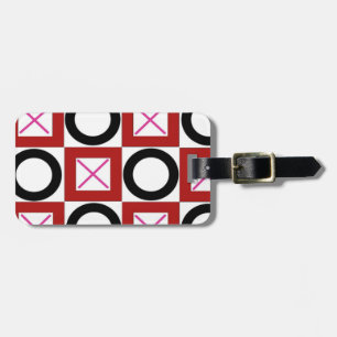 XOX Hugs and Kisses Design Luggage Tag