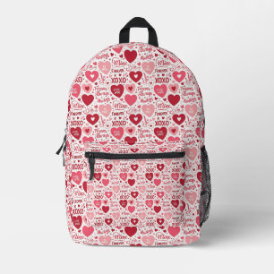 XOXO & Always Be Mine  Printed Backpack