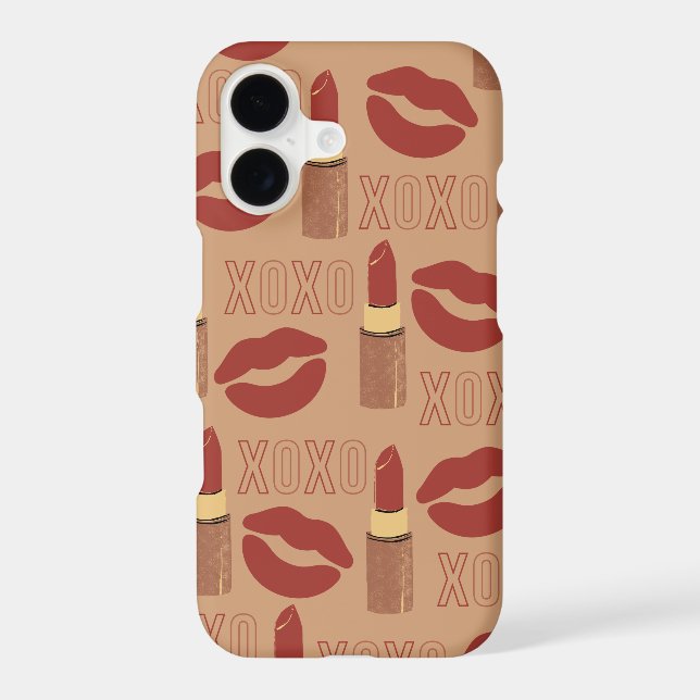 XOXO and Lipsticks Pattern (Back)