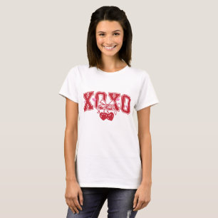 XOXO Bow Cherry Valentine's day  T-Shirt