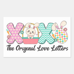 XOXO Bunny Love Sticker