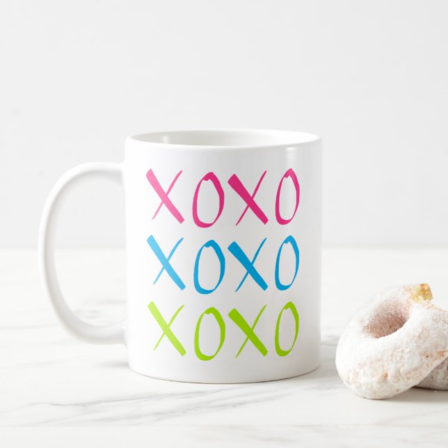 XOXO COFFEE MUG (With Donut)
