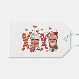 XoXo Coffee Valentines Valentine Gift Tags