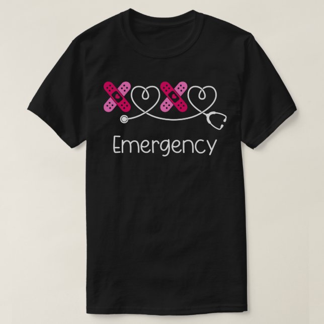 Xoxo Emergency T-Shirt (Design Front)