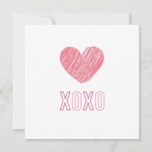 "XOXO" Greeting Card