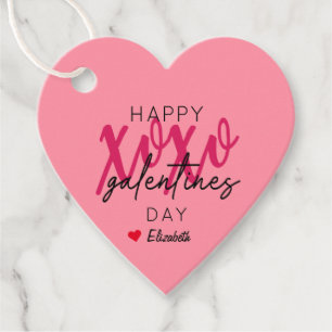 XOXO Happy Galentine's Day Favour Tags
