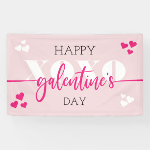 XOXO Happy Glanetine's Day  Banner