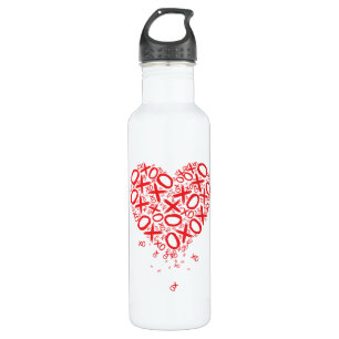 XOXO Heart 710 Ml Water Bottle