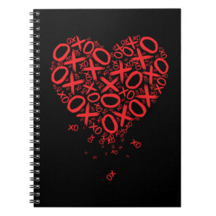 XOXO Heart Notebook