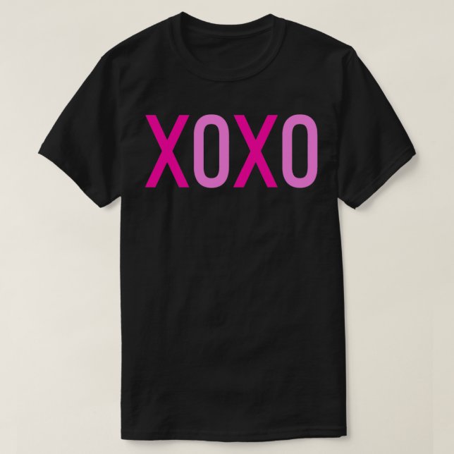 XOXO Heart Valentines Day shirt  (Design Front)