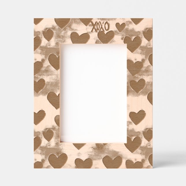 Xoxo Hearts Etched Frames (Front)