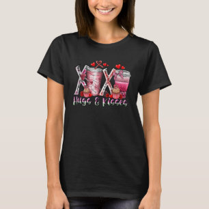 Xoxo Hugs and Kisses Western Drinks Coffee Valenti T-Shirt
