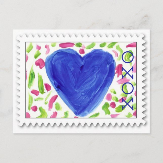 XOXO - Hugs & Kisses - Postcard (Front)