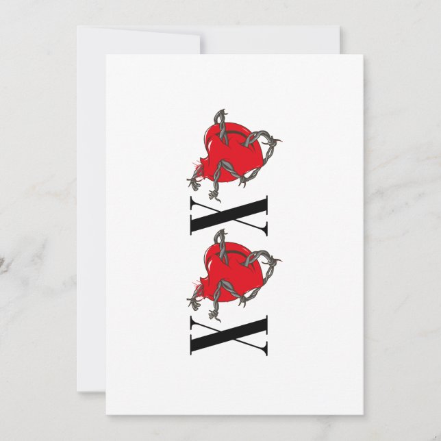 XOXO INVITATION (Front)