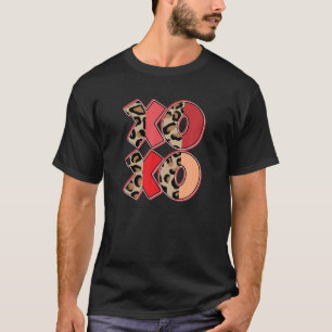 XOXO Leopard Love Valentine’S XOXO T-Shirt