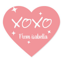 xoxo love cute sticker