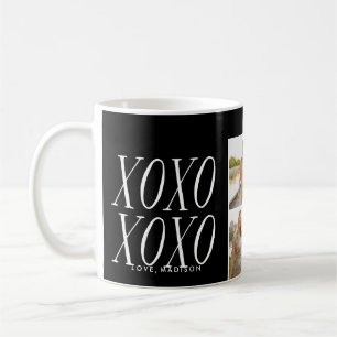 XOXO Love in Black Mug