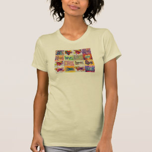 XOXO Love Mosaic Art Shirts