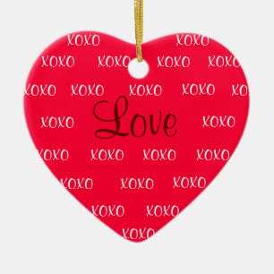 XOXO Love Ornament