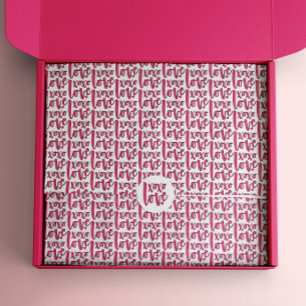 XOXO LOVE Valentine's Day Tissue Paper