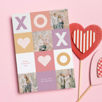 XOXO Modern 4 Photo Valentine's Day