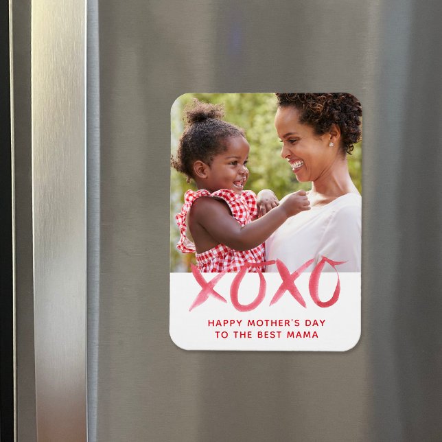 XOXO Mother's Day Photo Magnet for Mum (Creator Uploaded)
