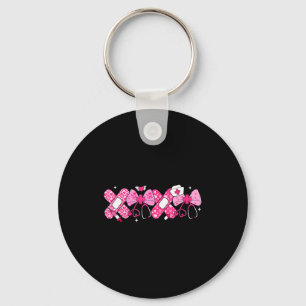 Xoxo Nurse Valentines Day Stethoscope Valentine Nu Key Ring
