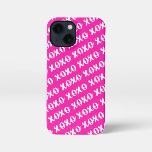 XOXO Pattern Pink Phone Cases
