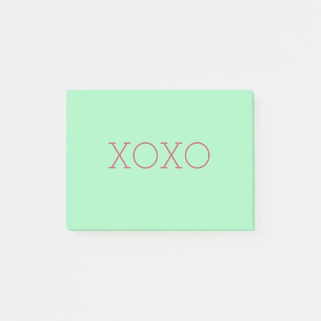 XOXO Post-it® Notes (Front)
