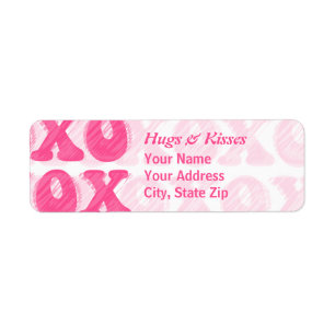 XOXO Return Address Label