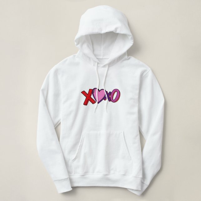XOXO Shirt Womens ,Valentines Day hoodie, xoxo (Design Front)